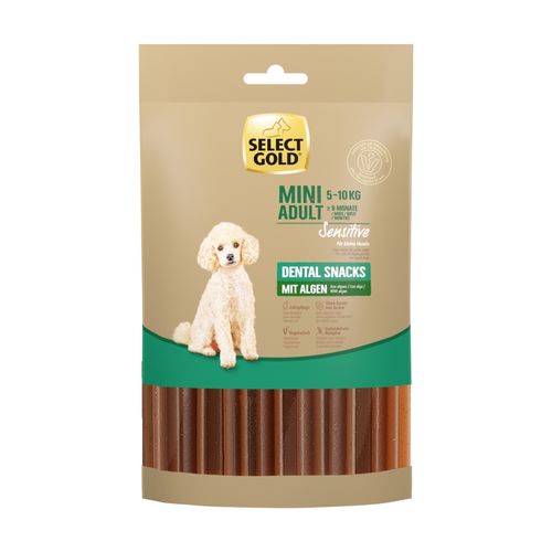 Select Gold Sensitive Dental Alga Snack Dog Mini