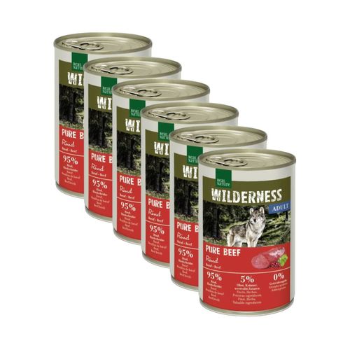 Kit Risparmio 6x400G Real Nature Wilderness Dog Adult