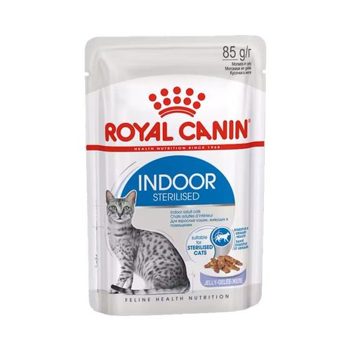 Royal Canin Cat Indoor Sterilised in Jelly Busta Multipack 48x85G