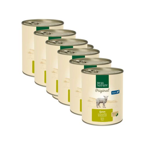 Kit Risparmio 6x800 Real Nature Dog Adult