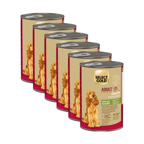 Kit Risparmio 6x400G Select Gold Sensitive Dog