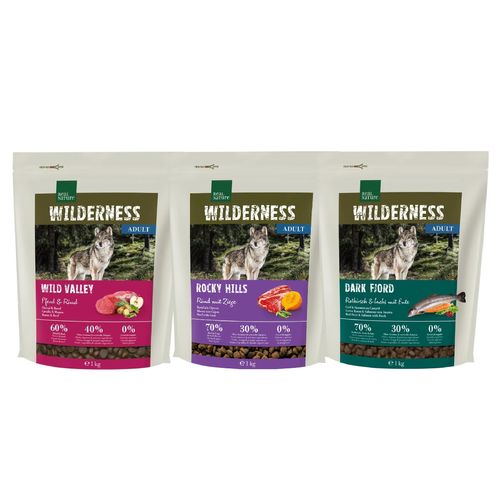 Set Prova Multigusto 3x1KG Real Nature Wilderness Cane