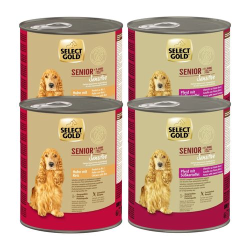 Set Prova Multigusto 4x800G Select Gold Senior Sensitive