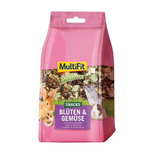 MultiFit Snack per Roditori con Fiori e Verdure
