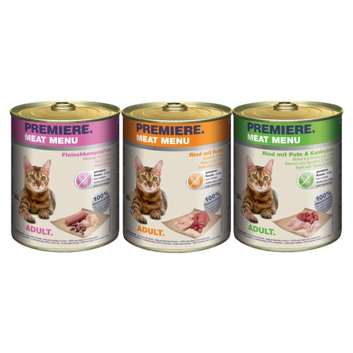 Set Prova Multigusto 3x800G Premiere Cat Meat Menu