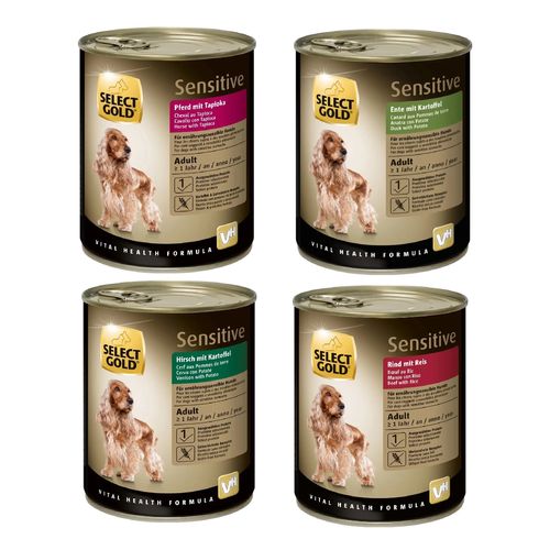 Set Prova Multigusto 4x800G Select Gold Cane Sensitive
