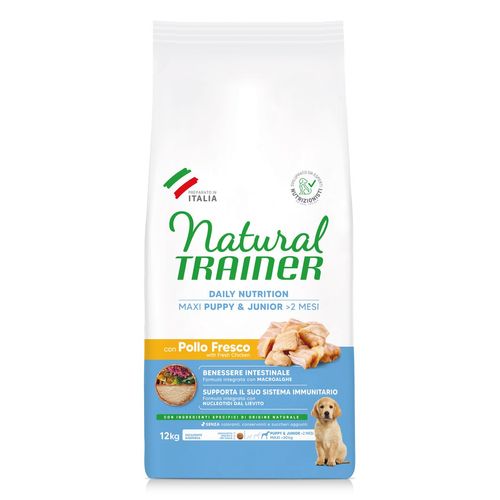 Natural Trainer Maxi Puppy con Pollo