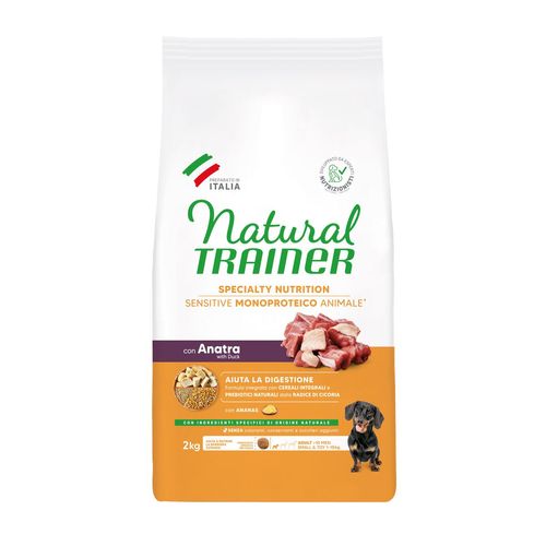 Natural Trainer Sensitive No Gluten Mini Adult con Anatra