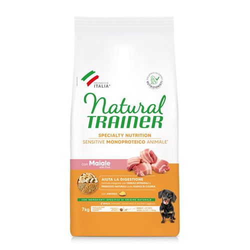 Natural Trainer Sensitive No Gluten Mini Maiale
