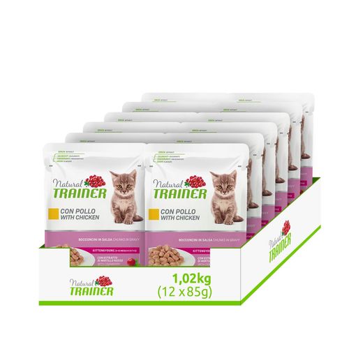 Natural Trainer Kitten Busta Multipack 12x85G