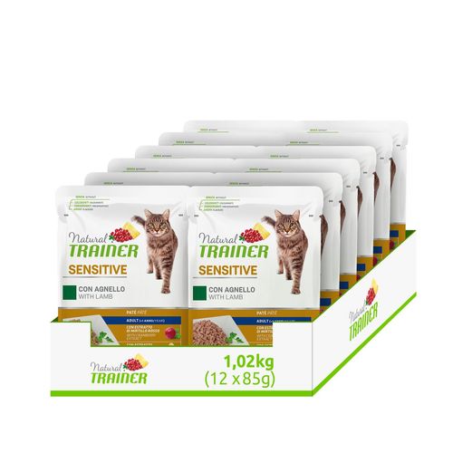 Natural Trainer Sensitive Cat Busta Multipack 12x85G