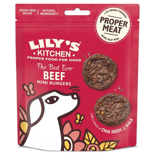 Lily's Kitchen Dog Snack Mini Burgers 70G