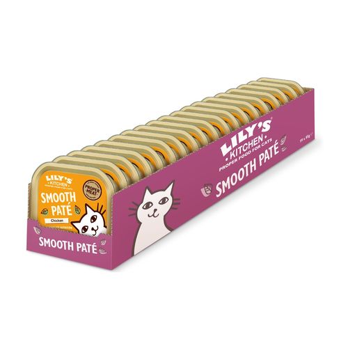 Lily’s Kitchen Cat Smooth Paté Vaschetta Multipack 19x85G