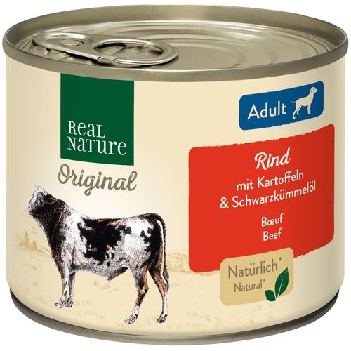 Real Nature Dog Lattina Multipack 6x200G