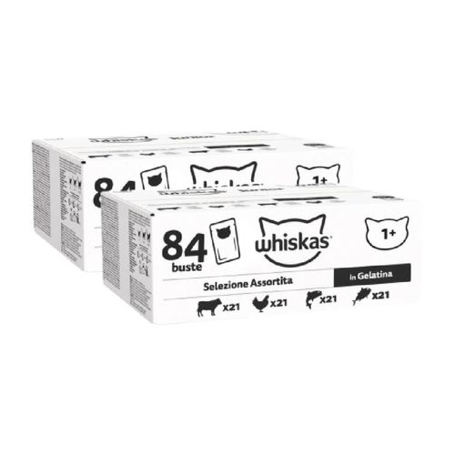 Kit Risparmio 168x85G Whiskas Cat Selezione Assorita
