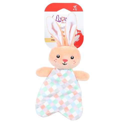 Lovedì Peluche Coniglio Rosa Puppy Primi Morsi