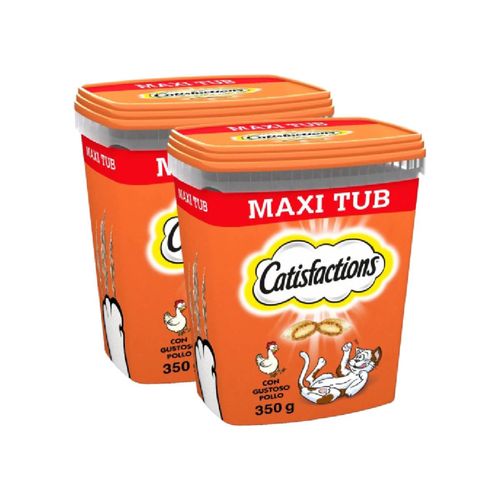 Catisfactions Snack Gatto Mega Tub al Pollo
