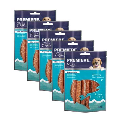 Premiere Dog Snack Fish Strips 100G