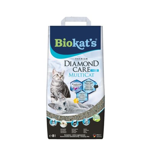 Biokat's Lettiera Agglomerante Diamond Care Multicat Fresh