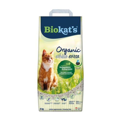 Biokat’s Lettiera Agglomerante Organic White Extra