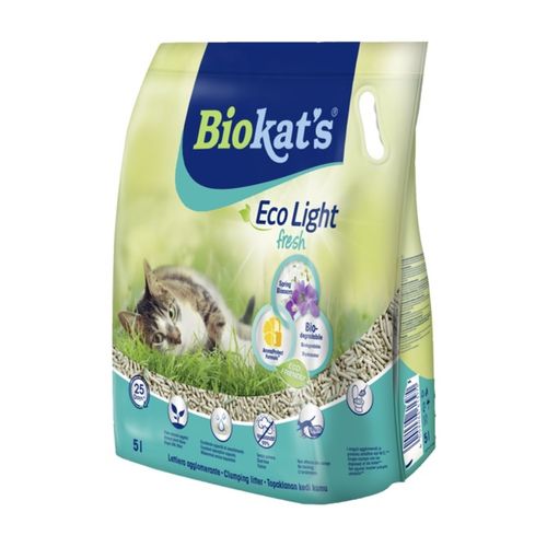 Biokat’s Lettiera Agglomerante Eco Light Fresh 5L