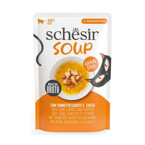Schesir Cat Soup Busta Multipack 12x40G