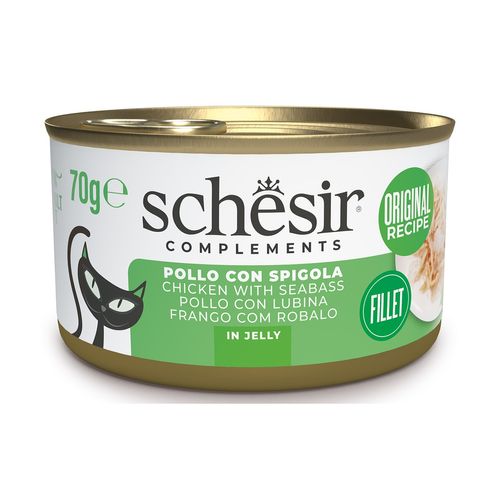 Schesir Cat Complements Lattina Multipack 12x70G