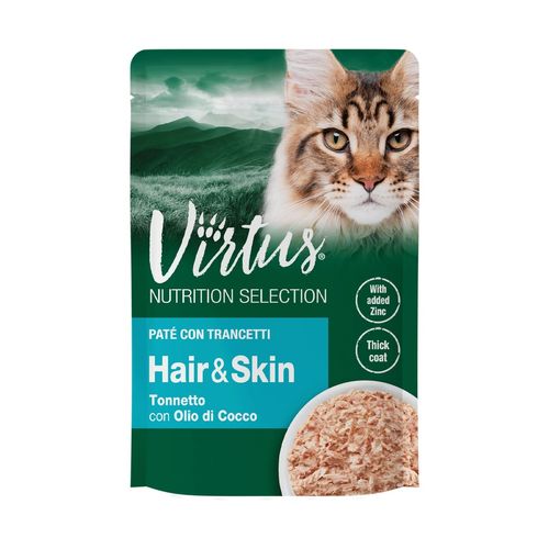 Virtus Cat Nutrition Selection Hair&Skin Busta Multipack 30x70G
