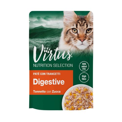 Virtus Cat Nutrition Selection Digestive Busta Multipack 30x70G