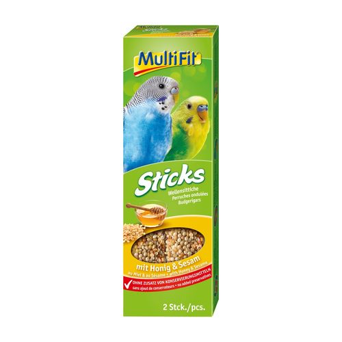 MultiFit Sticks per Pappagalli 2X30G