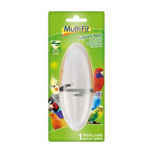 MultiFit Mangime Supplementare Uccelli Osso di Seppia