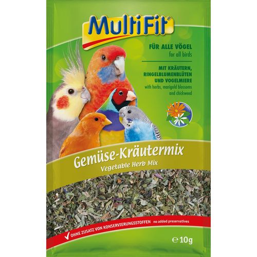 MultiFit  Mangime Complementare per Uccelli Mix di Erbe