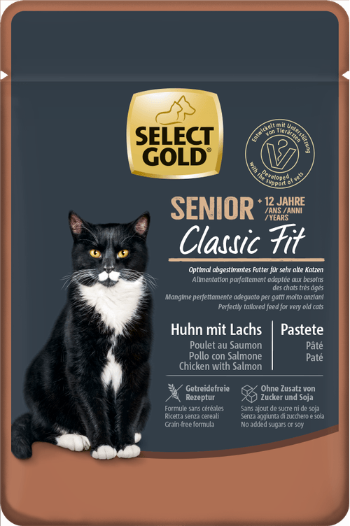 Select Gold Cat Senior Busta Multipack 12x85G