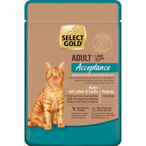 Select Gold Acceptance Cat Adult Busta Multipack 12x85G
