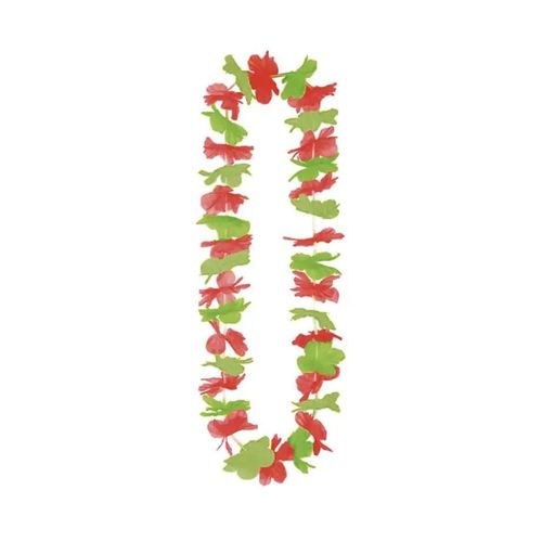 Croci Collare Cane Hawaian Rosso