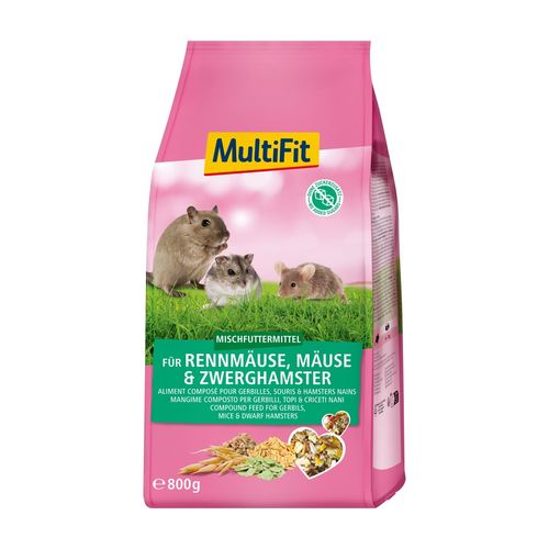 MultiFit Mangime per Topi e Gerbilli
