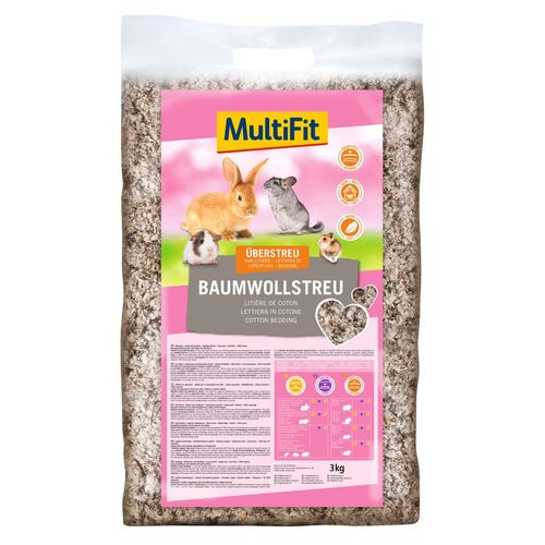 MulitiFit Lettiera per Roditori in Cotone