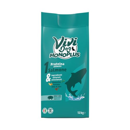 ViViDog MonoPlus Medium&Maxi Adult Salmone