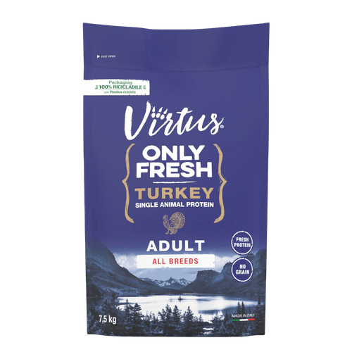 Virtus Dog Only Fresh Adult Tacchino