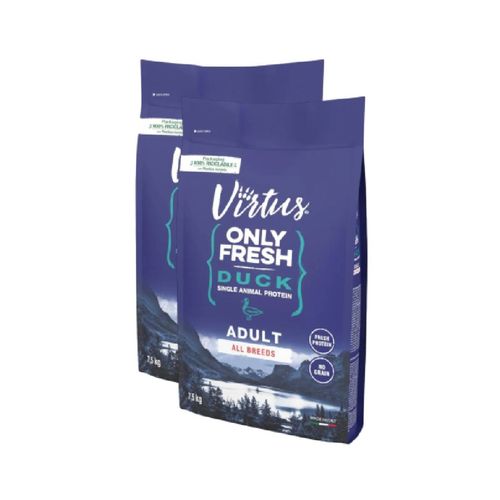 Kit Risparmio 2x7.5KG Virtus Dog Only Fresh