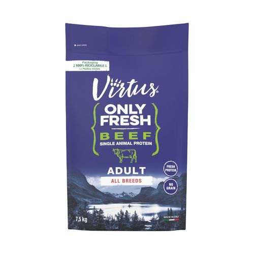 Virtus Dog Only Fresh Adult Manzo
