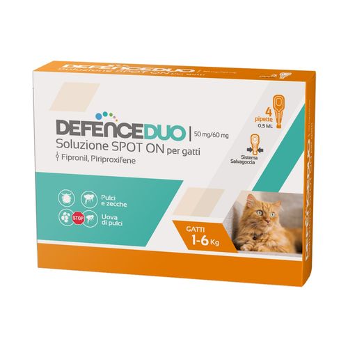 DefenceDuo Spot On Gatti 1-6KG