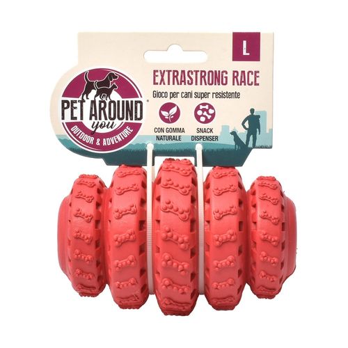 Pet Around You Gioco Cane Extra Strong Race Rosso