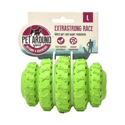 Pet Around You Gioco Cane Extra Strong Race Verde