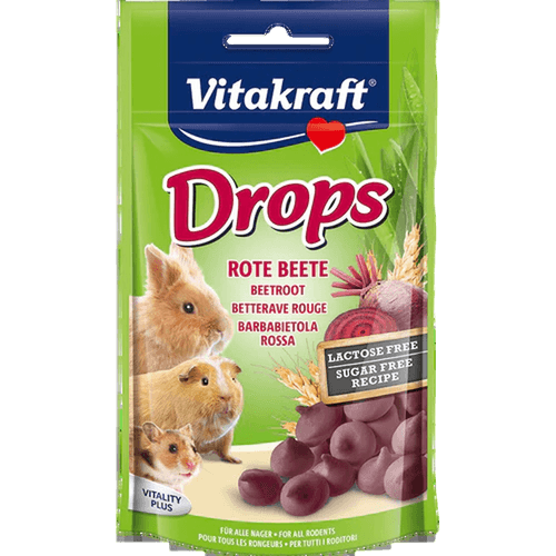 Vitakraft Snack Roditori Drops Barbabietola