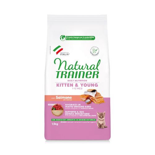 Natural Trainer Kitten al Salmone