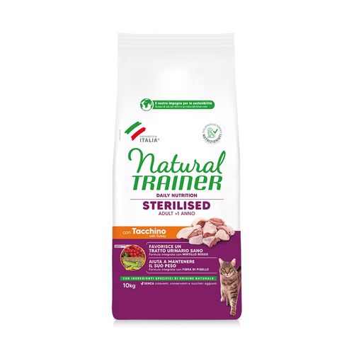 Natural Trainer Gatto Sterilised Tacchino
