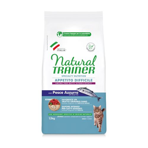 Natural Trainer Gatto Exigent con Pesce Azzurro