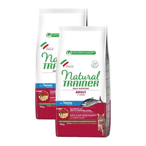 Kit Risparmio 2x10KG Natural Trainer Gatto