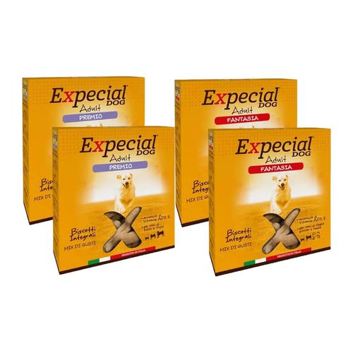 Set Prova Multigusto 4x400G Expecial Dog Biscotti Integrali